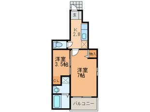 リヴィエールの物件間取画像